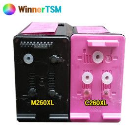 상품 이미지: 삼성 SL-J2160W J2165W 무한잉크 및 리필용 호환 천공잉크 대용량 INK-M260XL (검정)