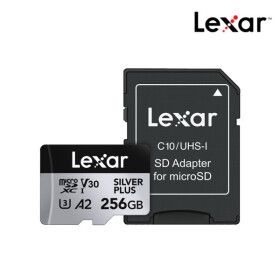 상품 이미지: 렉사 실버 플러스 MICRO SD 메모리카드 256GB 스팀덱 액션캠 드론 닌텐도 태블릿 메모리