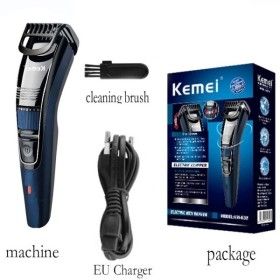 상품 이미지: 라미식 Kemei 0.5-10mm 남성용 조정 수염 헤어 트리머 충전식 클리퍼 페이스 커팅 머신