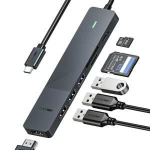 상품 이미지: USB C타입 허브 7in1 노트북 맥북 멀티허브