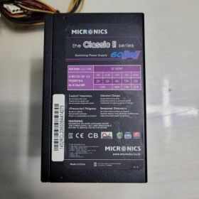 상품 이미지: 중고파워 마이크로닉스 the CLASSIC II 시리즈 600W