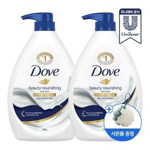 상품 이미지: 도브 뷰티너리싱 바디워시 1L 2개