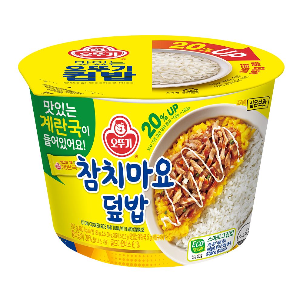 상품 이미지: [6개 이상 20% 할인] 오뚜기 참치마요 덮밥(계란국) 247g 외 24종