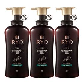 상품 이미지: 려 진결모 탈모증상케어 샴푸 두피쿨링케어 490ml 3개