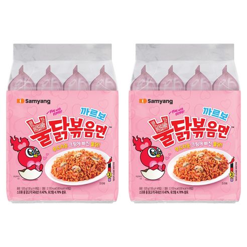 상품 이미지: 불닭볶음면 까르보 130g, 8개