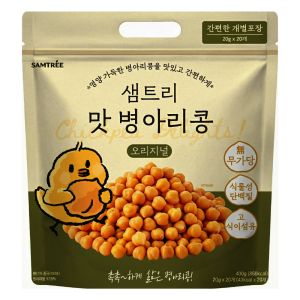 상품 이미지: 샘트리 맛 병아리콩 오리지널 1개(20g x 20개입 개별포장) 식물성 단백질 무설탕 사무실간식