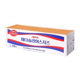 상품 이미지: 서울우유 체다 슬라이스치즈 업소용 100매 1.8kg