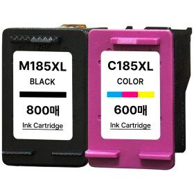 상품 이미지: (800매 특대용량 세트) INK-M185 INK-C185 잉크 호환 SL-J1680 J1683 J1685 SL-J1780W J1780DW J1785W M185