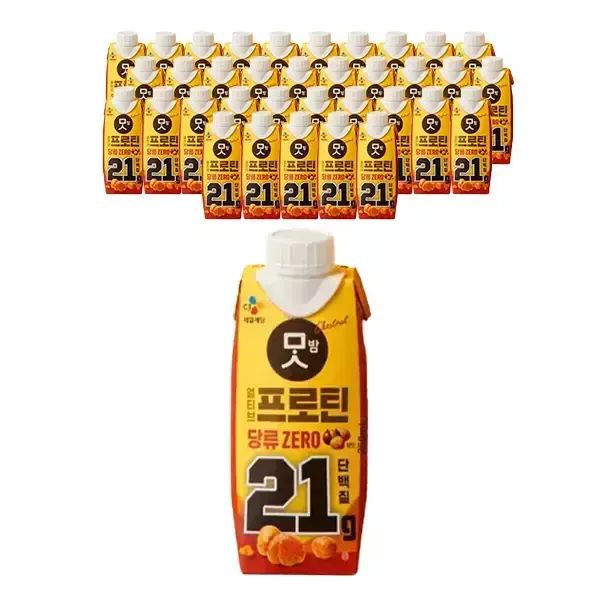 상품 이미지: CJ 얼티브 프로틴 밤맛 250ml, 36개