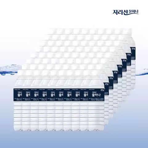 상품 이미지: [지리산 물하나] 생수 500ml X 80병