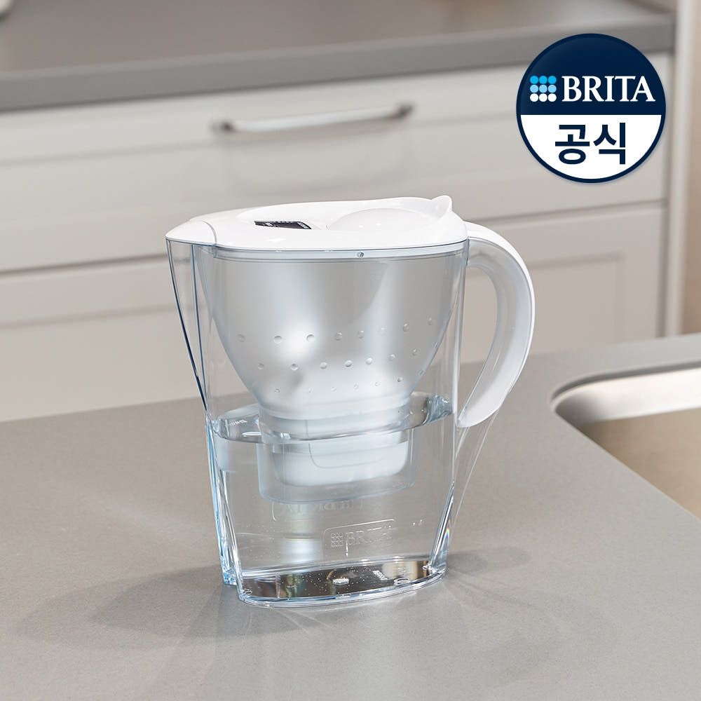 상품 이미지: 브리타 정수기 마렐라XL 3.5L 화이트+기본필터 1입