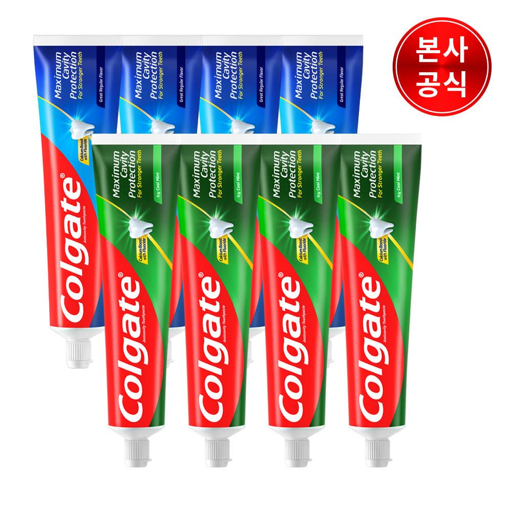 상품 이미지: 슈퍼적립 [175g] 콜게이트 캐비티 프로텍션 불소치약 8