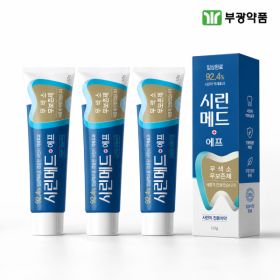 상품 이미지: 부광약품 시린메드 에프 치약 시린이치약 잇몸치약 무불소 125g 3개