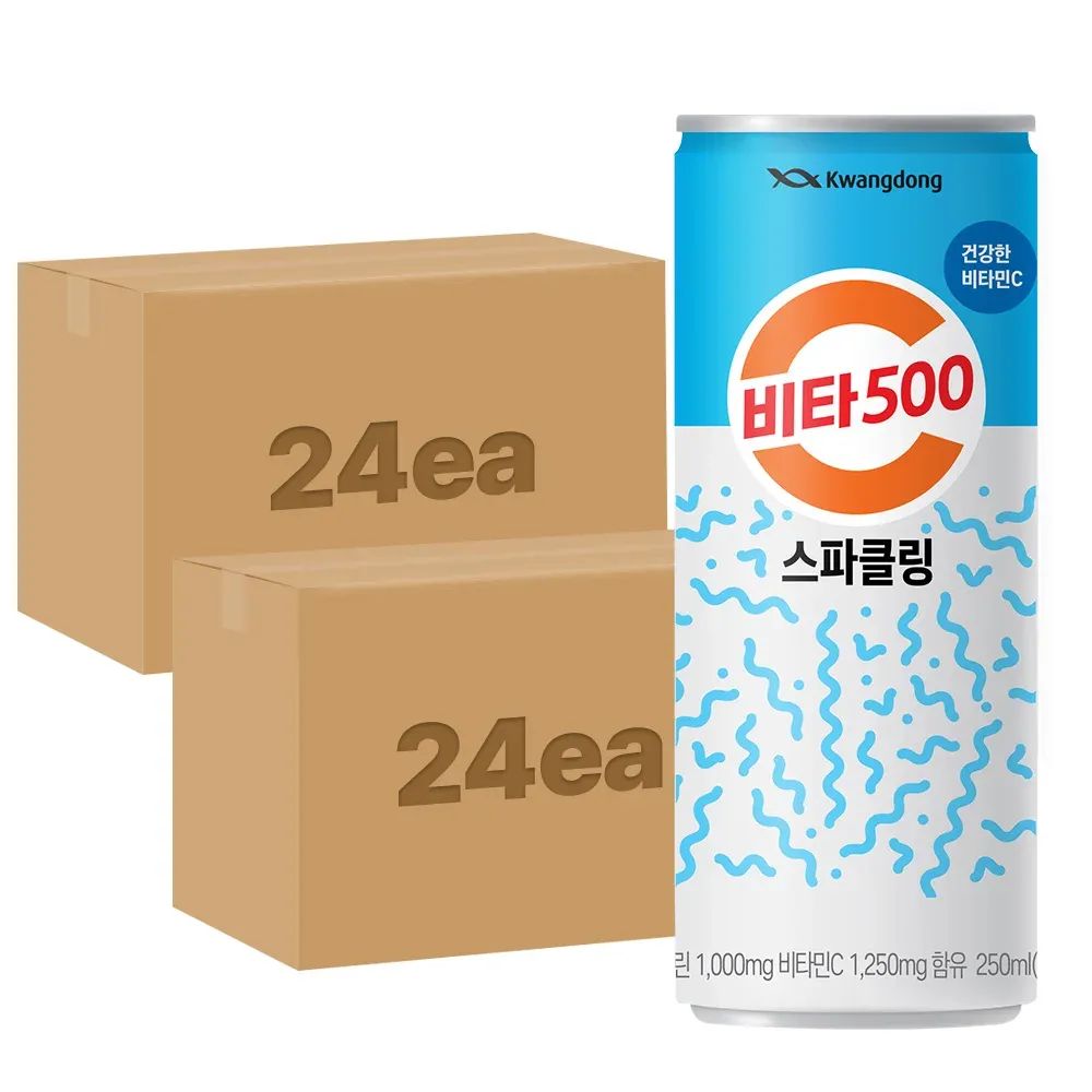 상품 이미지: 광동 비타500 스파클링 250ml x48캔 /광동직송