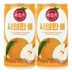 상품 이미지: 해태 과일촌 시원한 배 175ml 90캔
