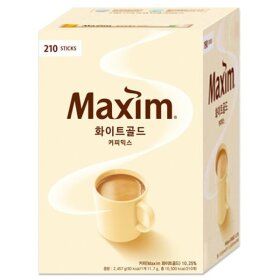 상품 이미지: 맥심 화이트골드 커피믹스 210개입
