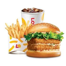 상품 이미지: (롯데리아) 리아 사각새우 더블 세트