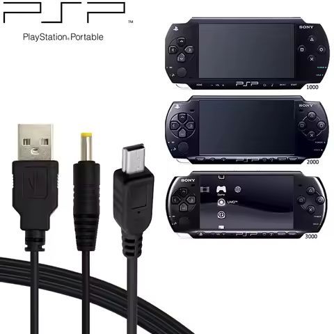 상품 이미지: PSP용 케이블 충전 USB 데이터 전송
