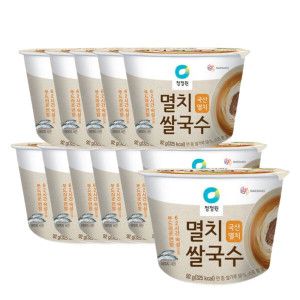 상품 이미지: 멸치 컵쌀국수 92g 12입(1박스)