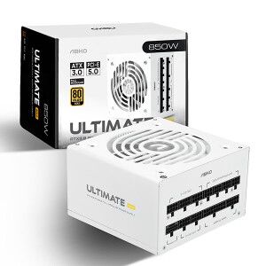상품 이미지: 앱코 ULTIMATE GX850 80PLUS GOLD 풀모듈러 ATX 3.0 화이트 파워