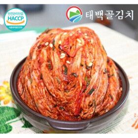 상품 이미지: 태백골 생 포기 태백고냉지 배추 김장 김치 5kg~10kg