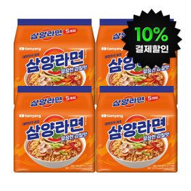 상품 이미지: (10%결제할인)삼양 삼양라면 20입(5입x4개)/멀티팩