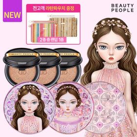 상품 이미지: 방송에서만 최신상 뷰티피플 철벽녀-에이징 리커버리 컨실러픽서쿠션 3개+리필3개+라탄파우치1개