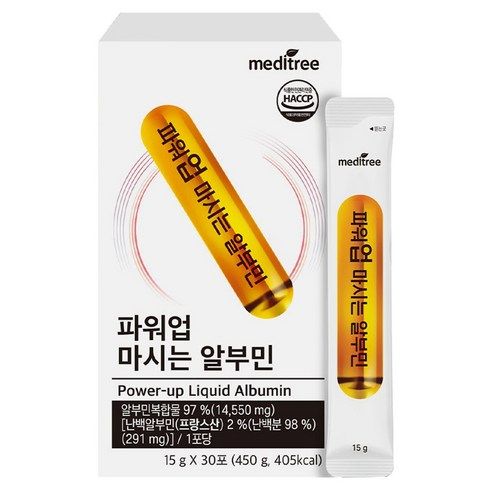 상품 이미지: 메디트리 파워업 마시는 알부민, 450g, 1개
