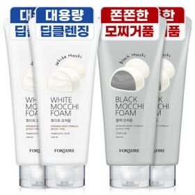 상품 이미지: 쫀쫀한 모찌 폼클렌징 220ml 4개 대용량 클렌징폼