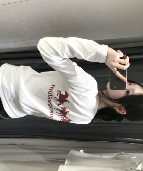 상품 이미지: 홀스 래빗 롱슬리브 (화이트)