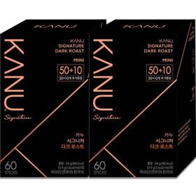 상품 이미지: 카누 시그니처 다크로스트 원두커피 미니 60Tx2개