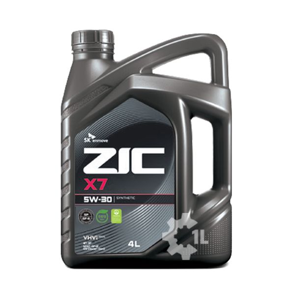 상품 이미지: SK 지크 ZIC X7 SQ 5W30 4L 1L 합성 가솔린 LPG 엔진오일