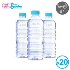 상품 이미지: 단일수원지 가야G워터  생수 무라벨 500ml 100병
