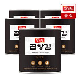상품 이미지: (신선집중) 광천김  프리미엄 곱창 캔김 30g x 5캔