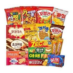 상품 이미지: 안녕과자 18봉세트 / 골라 먹는 재미까지 한가득 달콤바삭 인기간식