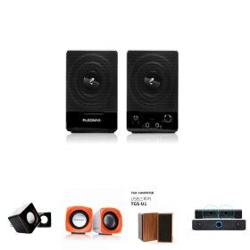 상품 이미지: 플레오맥스 USB 스피커 S 200/컴퓨터/데스크탑/pc/노트북/음악/영화/게임/유선