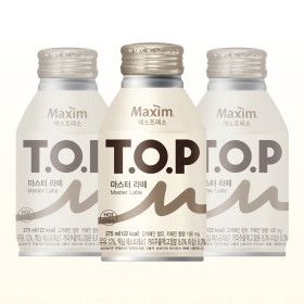 상품 이미지: 맥심 티오피 마스터라떼 275ml 20캔 1박스 ((24캔으로 변경))