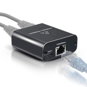 상품 이미지: 기가비트 네트워크 분배기 허브 2포트 RJ45 인터넷 공유기 모뎀 PC 동시 스플리터