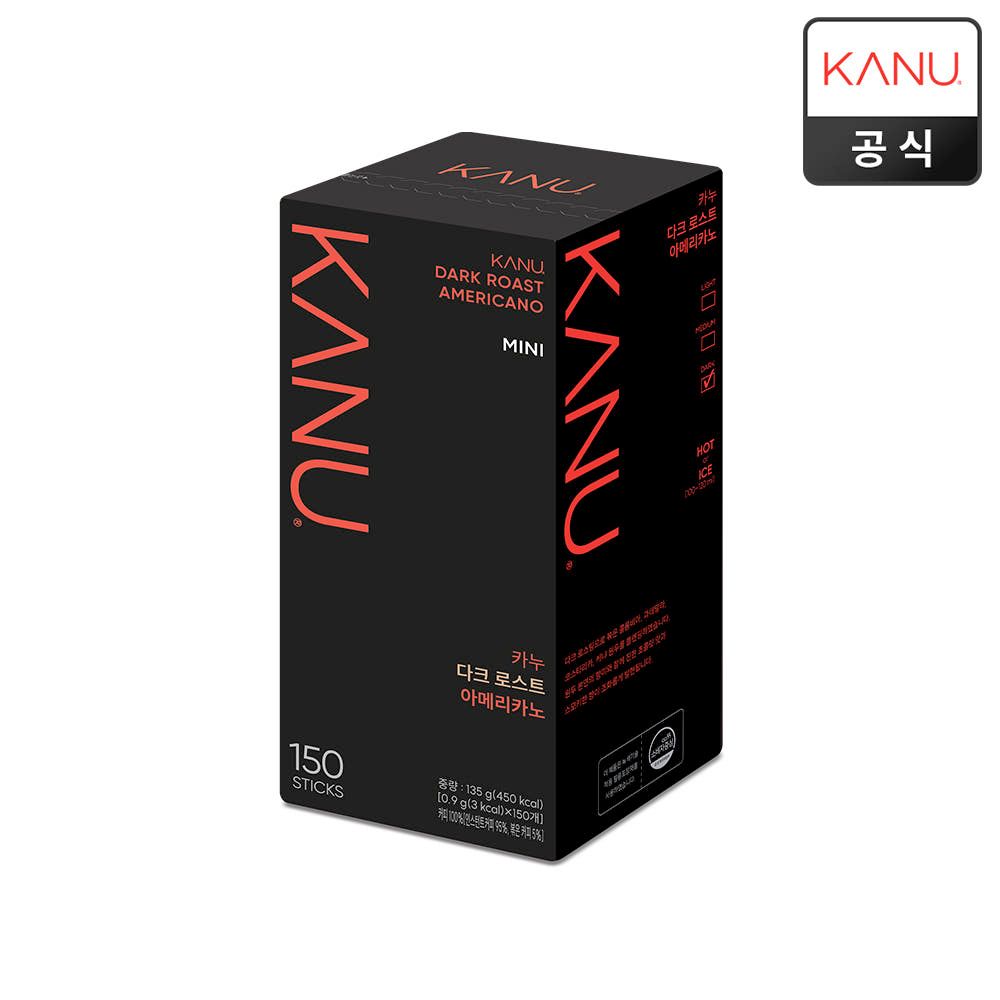 상품 이미지: [슈퍼적립] 카누 미니 아메리카노 다크로스트, 150개입,