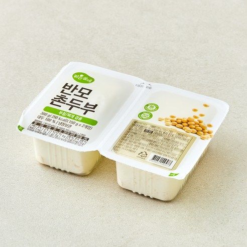 상품 이미지: 맑은물에 반모 촌두부 2개입, 300g, 1개