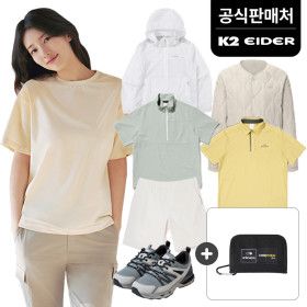 상품 이미지: (20%+5%적립)(K2/아이더공식) 수지 여름 반팔티/경량자켓/트레킹화/키즈/장마아이템