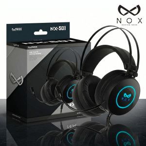 상품 이미지: 녹스 게이밍 헤드셋 NX-501 USB 게임용 마이크 7.1