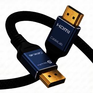 상품 이미지: 케이블연구소 4K UHD DP to HDMI 1.4 변환 케이블 모니터선