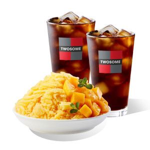 상품 이미지: (투썸플레이스) 애플망고 빙수 + 아메리카노 R 2잔
