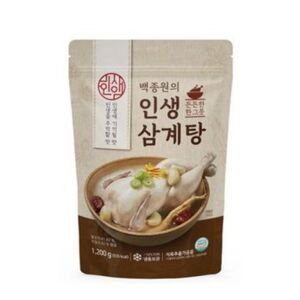 상품 이미지: 백종원의 인생 삼계탕 1.2kgX8팩