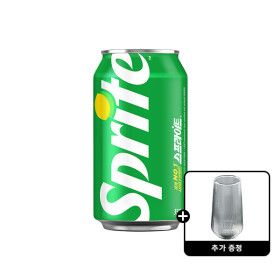 상품 이미지: 스프라이트 350ml 24캔 +(증정) 스프라이트 플리츠컵