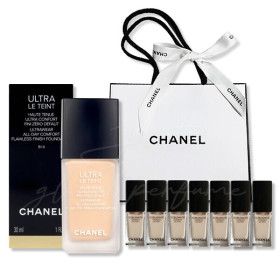 상품 이미지: 1+1용량 샤넬 울트라 르 뗑 파운데이션 B10호 30ml+ 30ml 정품용량 추가 (국내백화점 선물포장)