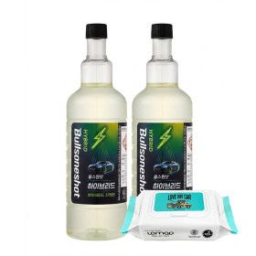 상품 이미지: (2개입)불스원샷 하이브리드 연료첨가제 500ml +물티슈(70매) 증정