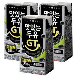 상품 이미지: 남양유업 맛있는두유 GT 검은콩깨 190ml x 48팩