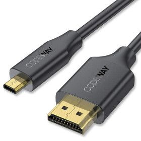 상품 이미지: Micro HDMI to HDMI 2.0 케이블 (1m/1.5m/2m/3m/5m)